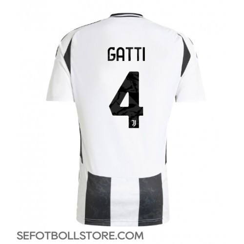 Juventus Federico Gatti #4 Replika Hemmatröja 2024-25 Kortärmad